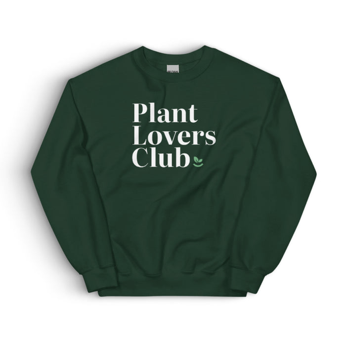 Plant Lovers Club - Sweatshirt (Large Logo)