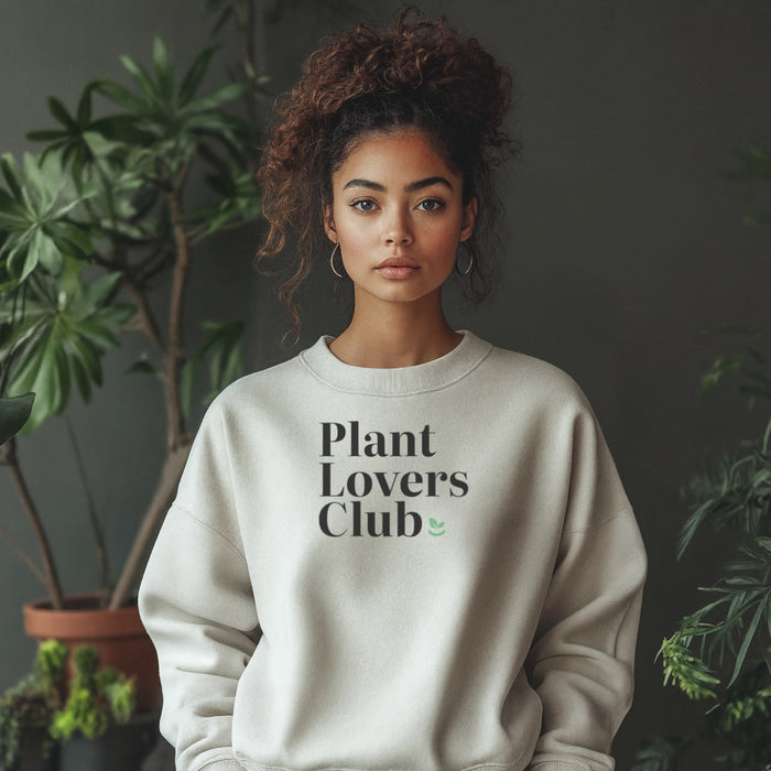 Plant Lovers Club - Sweatshirt (Large Logo)